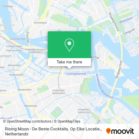 Rising Moon - De Beste Cocktails. Op Elke Locatie. map