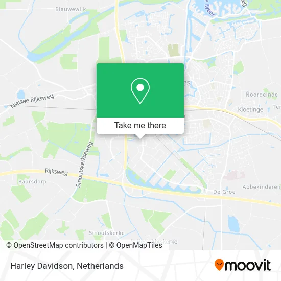 Harley Davidson map