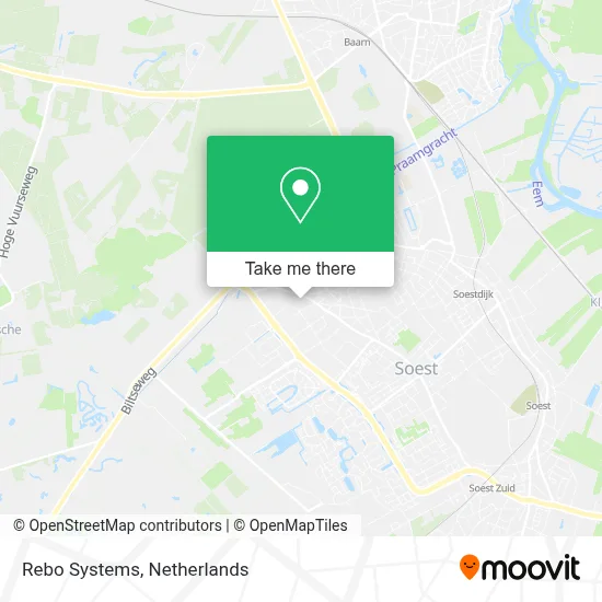 Rebo Systems map