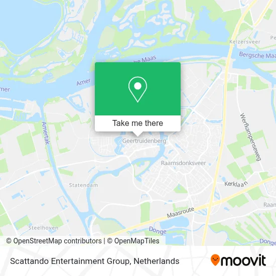 Scattando Entertainment Group map