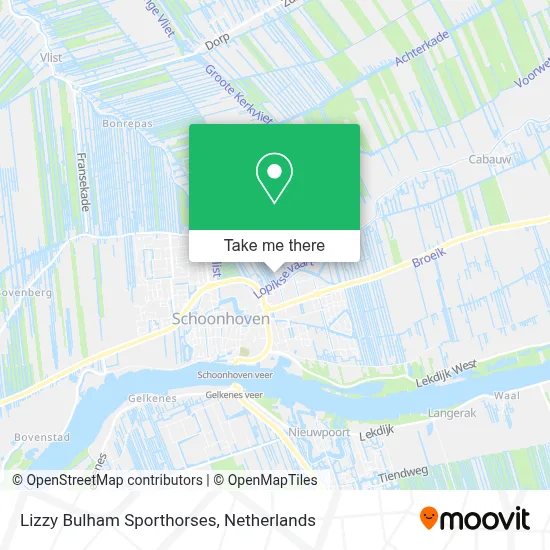 Lizzy Bulham Sporthorses map