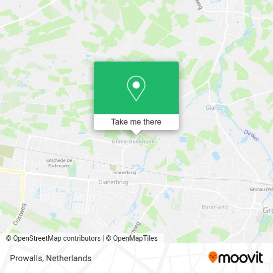 Prowalls map