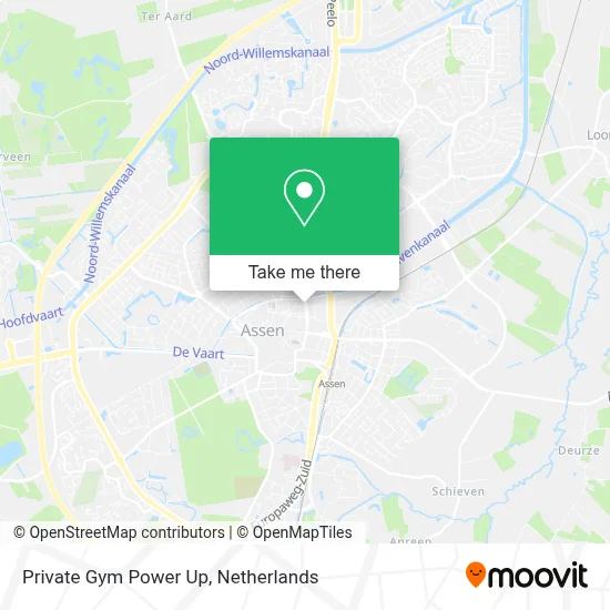 Private Gym Power Up map