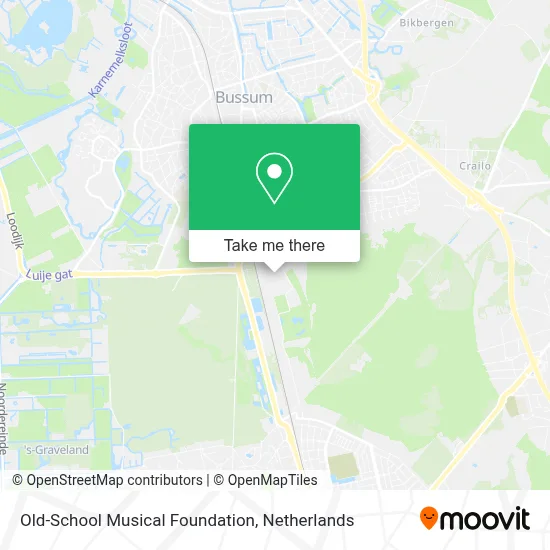 Old-School Musical Foundation map
