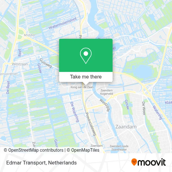 Edmar Transport map