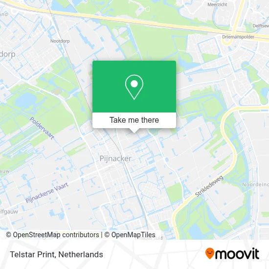 Telstar Print map