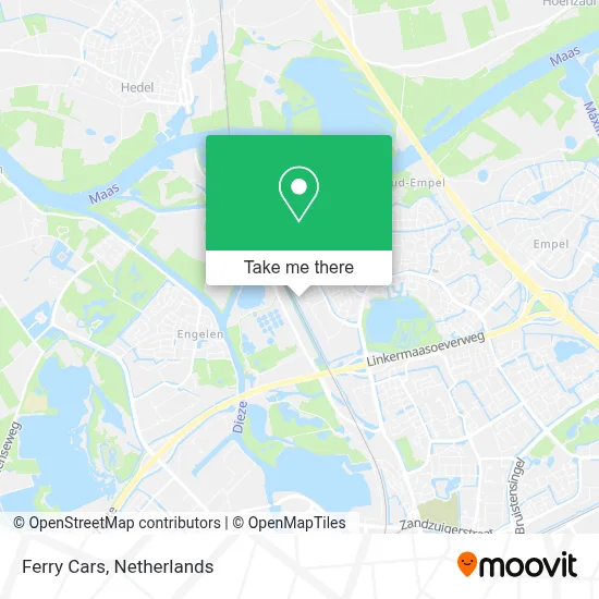 Ferry Cars map