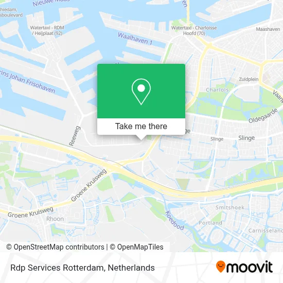 Rdp Services Rotterdam map