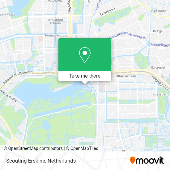 Scouting Erskine map