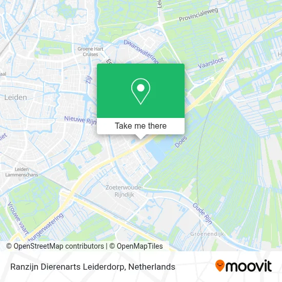 Ranzijn Dierenarts Leiderdorp map