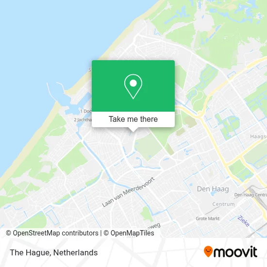 Den Haag map