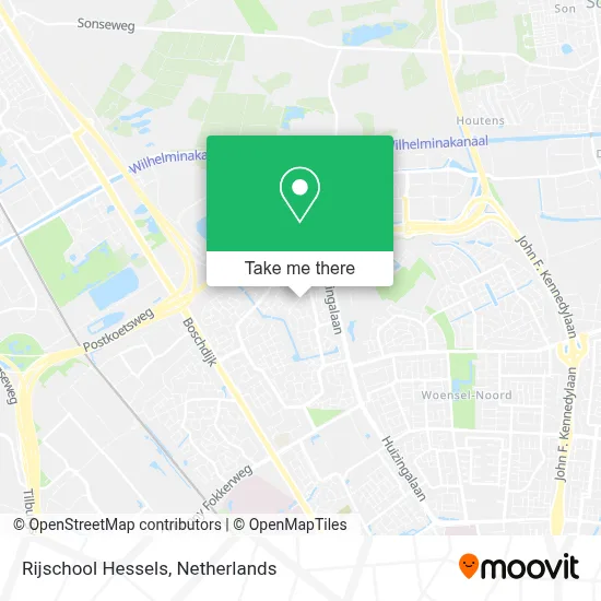 Rijschool Hessels map