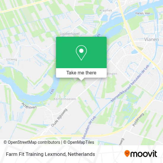 Farm Fit Training Lexmond map
