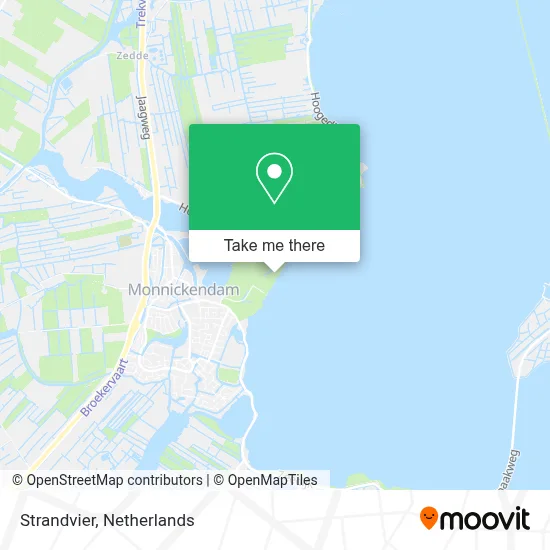 Strandvier map