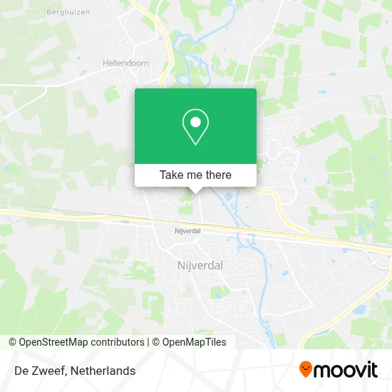 De Zweef Karte