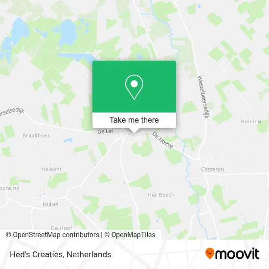 Hed's Creaties map