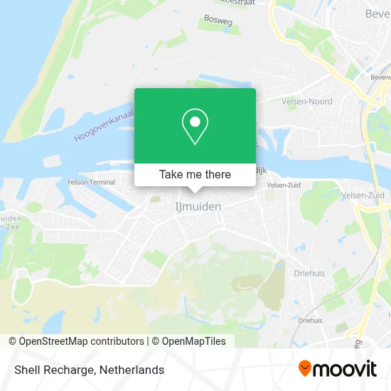 Shell Recharge map
