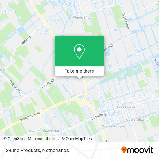 S-Line Products map