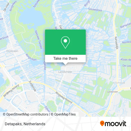 Detapaks map