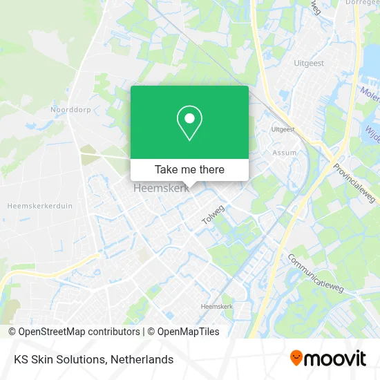 KS Skin Solutions map
