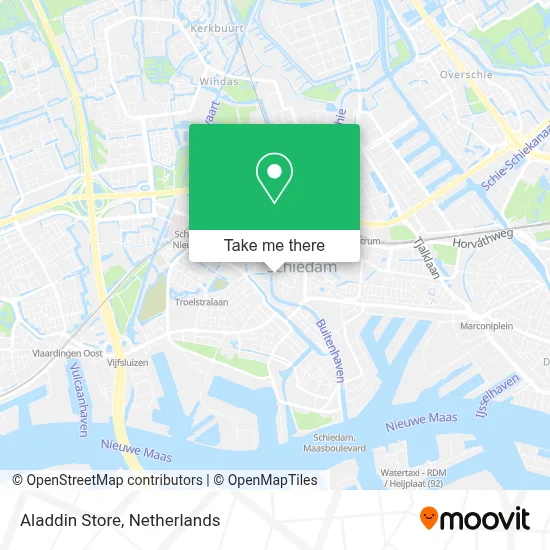 Aladdin Store map