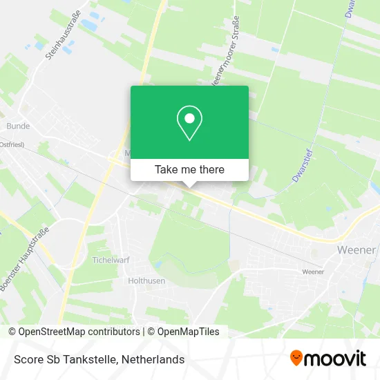 Score Sb Tankstelle Karte
