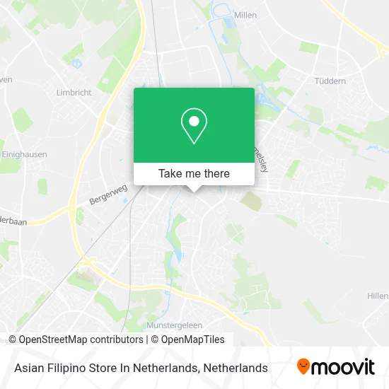 Asian Filipino Store In Netherlands map