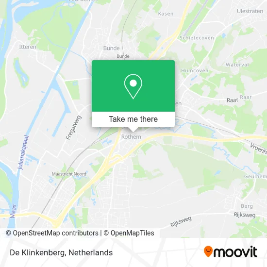De Klinkenberg map