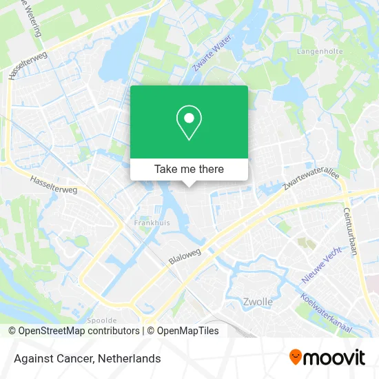 Against Cancer map