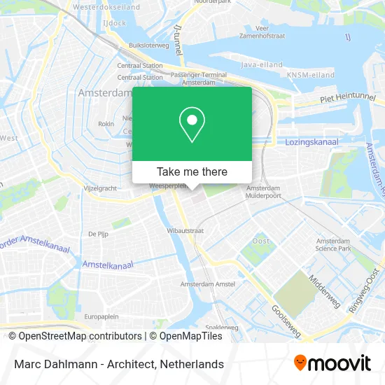 Marc Dahlmann - Architect map