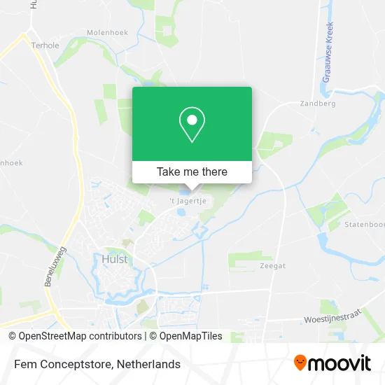 Fem Conceptstore map