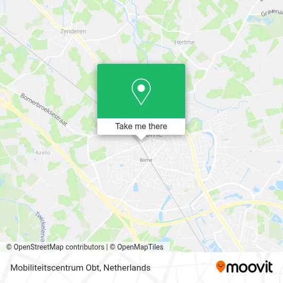 Mobiliteitscentrum Obt map