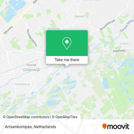 Artsenkompas map