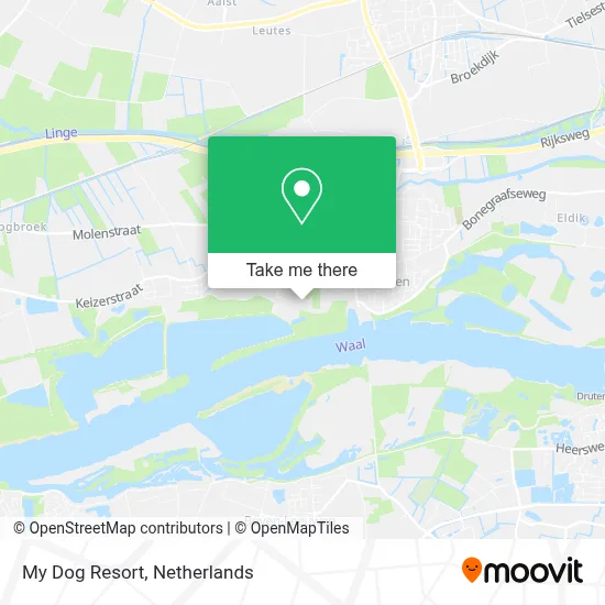 My Dog Resort map