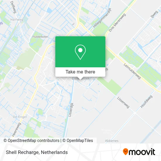 Shell Recharge map