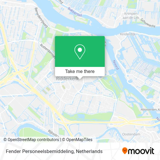 Fender Personeelsbemiddeling map