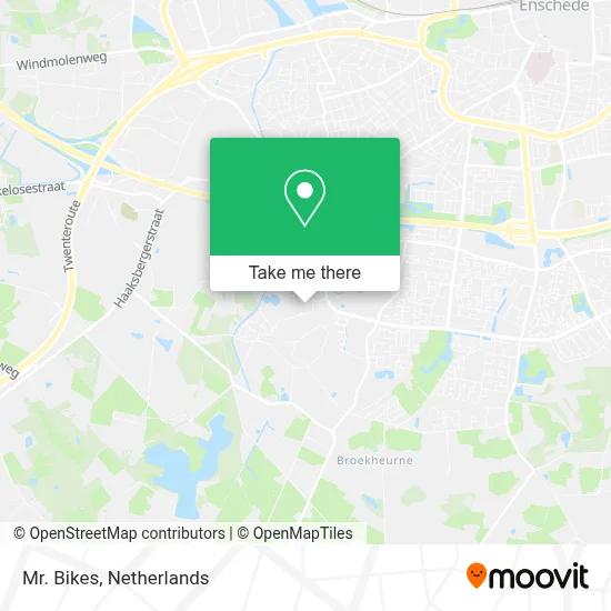 Mr. Bikes map