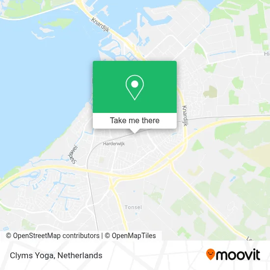 Clyms Yoga map