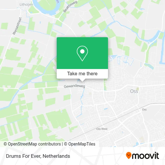 Drums For Ever map