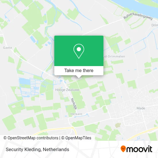 Security Kleding map