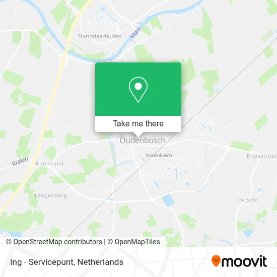 Ing - Servicepunt map