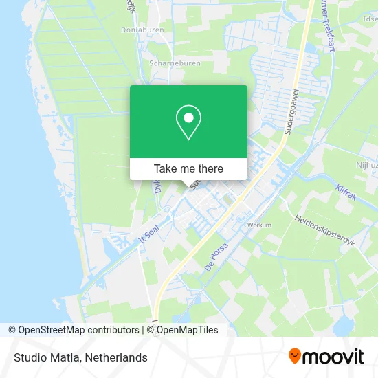 Studio Matla map