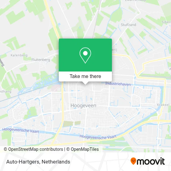 Auto-Hartgers Karte
