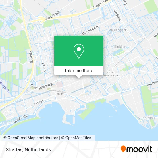 Stradas map