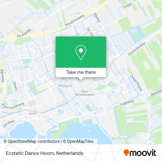 Ecstatic Dance Hoorn map