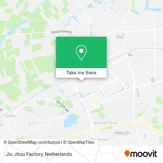 Jiu Jitsu Factory map