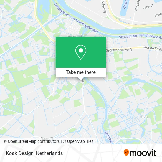 Koak Design map