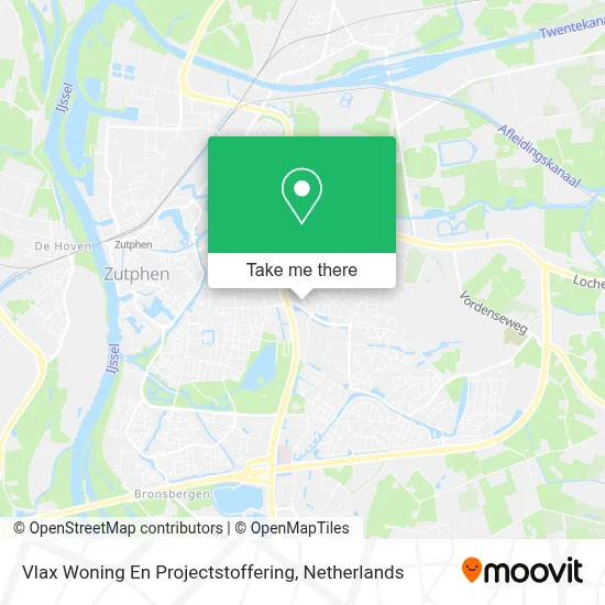 Vlax Woning En Projectstoffering map