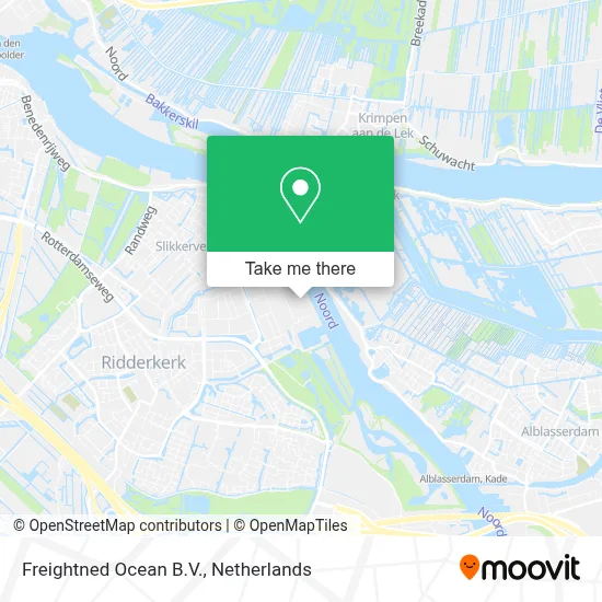 Freightned Ocean B.V. map