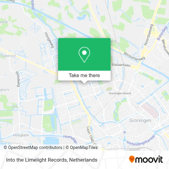 Into the Limelight Records map